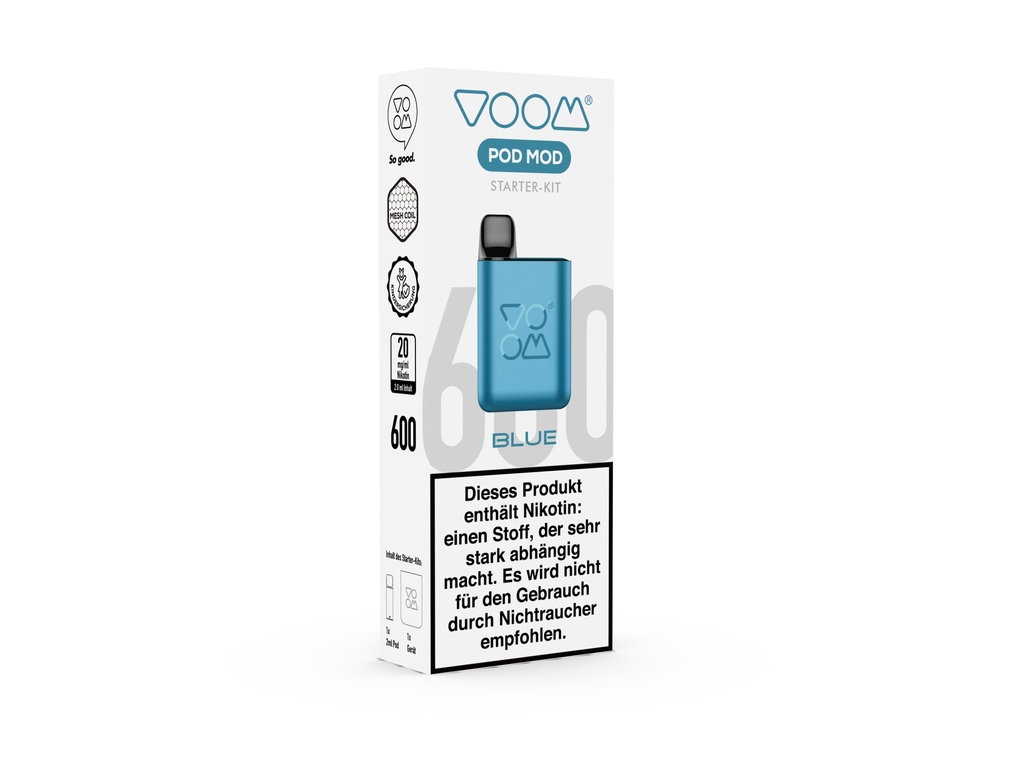 VOOM Pod Mod Blue 20mg