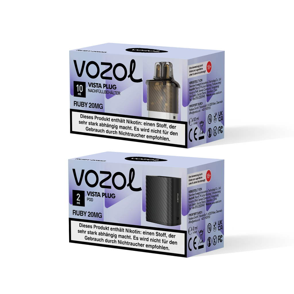 VOZOL Vista Pod-Set Ruby 20mg