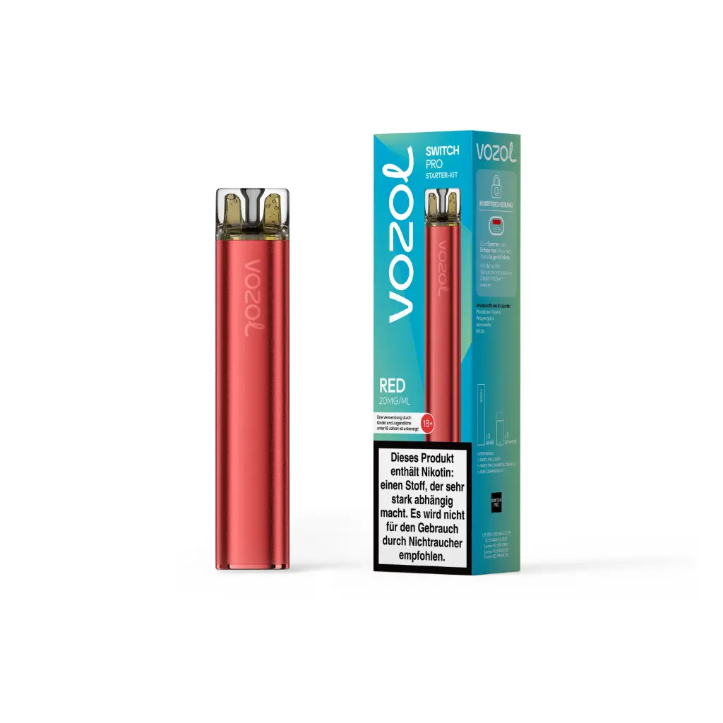 VOZOL Switch Pro Starter-Kit Red