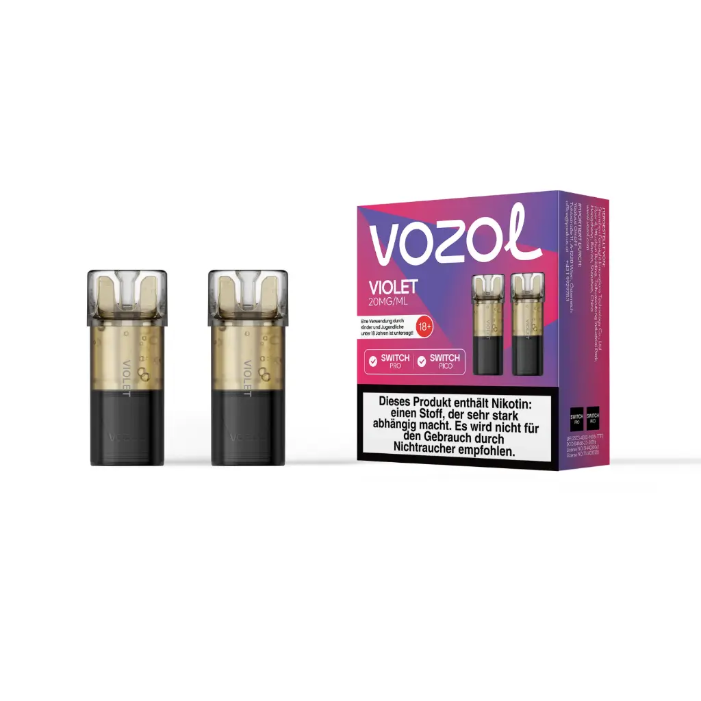 VOZOL Switch Pro Pods Violet