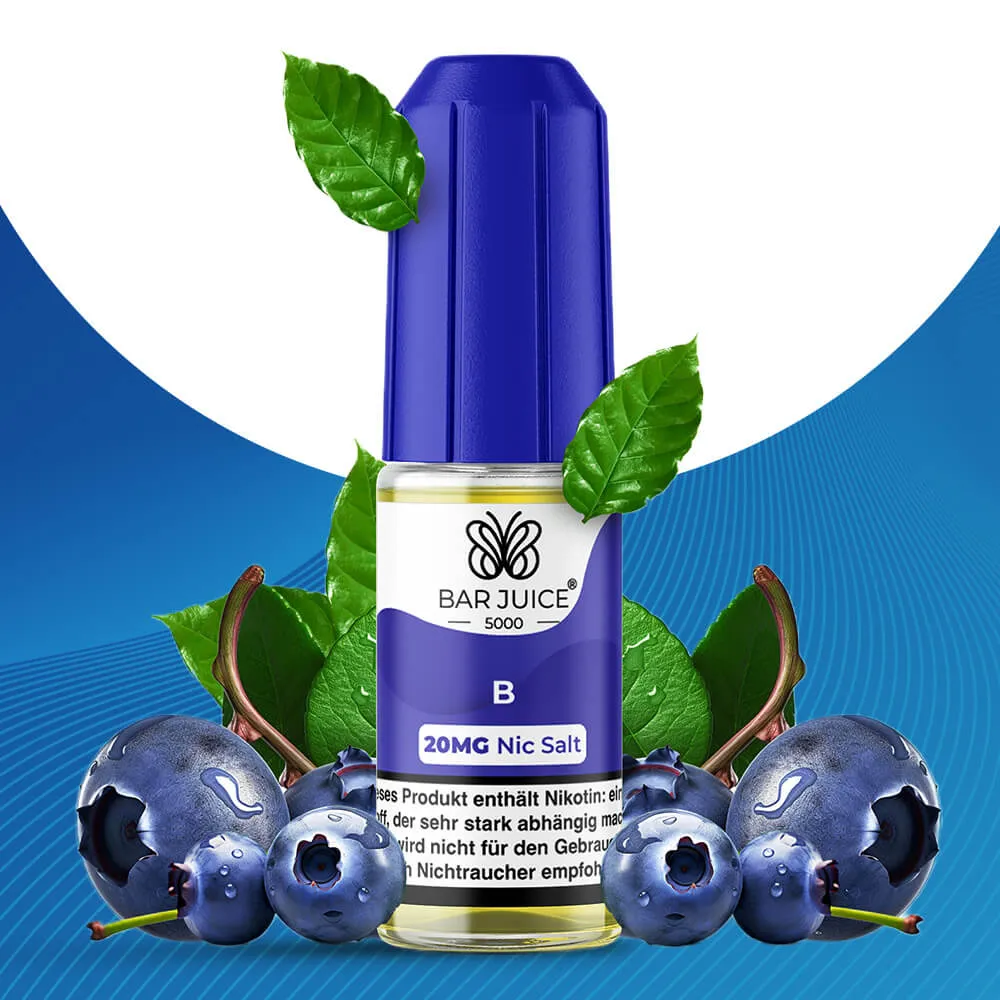 Bar Juice Liquids Blueberry (B) 10mg