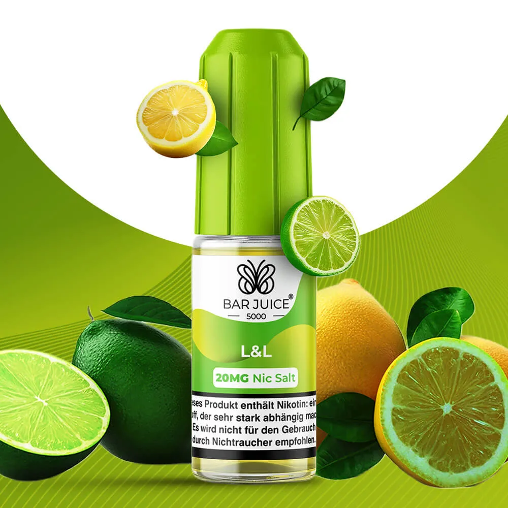 Bar Juice Liquids Lemon & Lime (L&L) 10mg