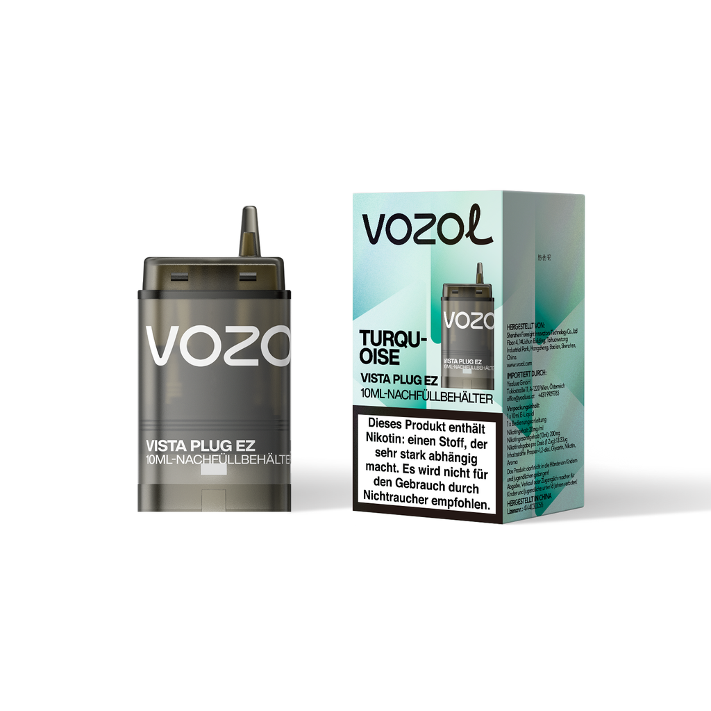 VOZOL Vista EZ Nachfüllbehälter TURQUOISE 20mg