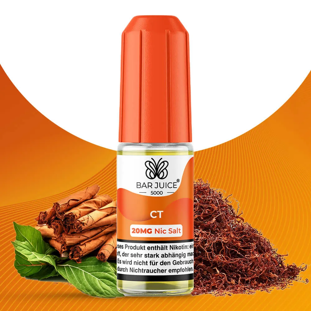 Bar Juice Liquids Cream Tobacco (CT) 10mg