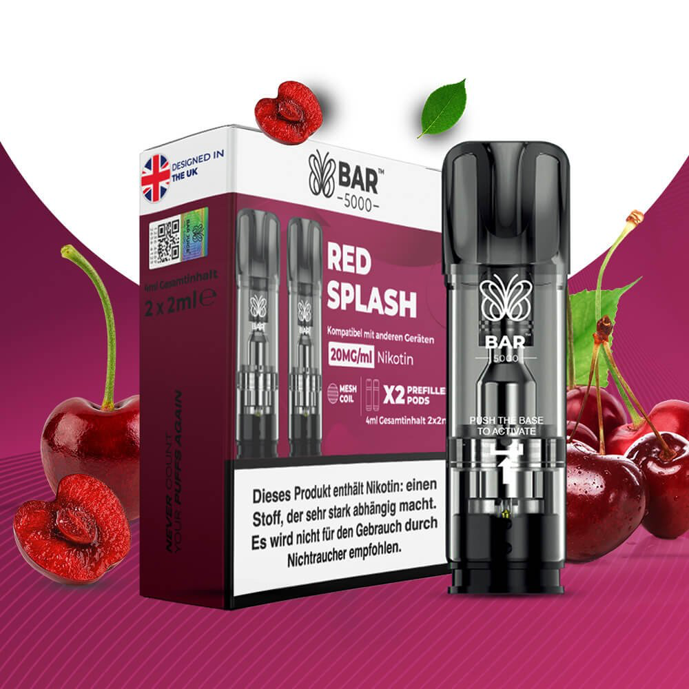 Bar Juice Pod Red Splash 20mg