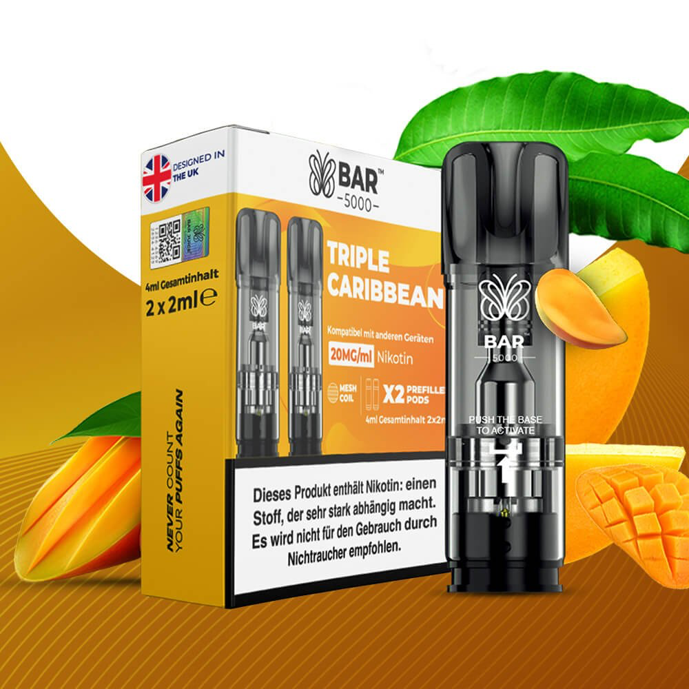 Bar Juice Pod Triple Caribbean 20mg
