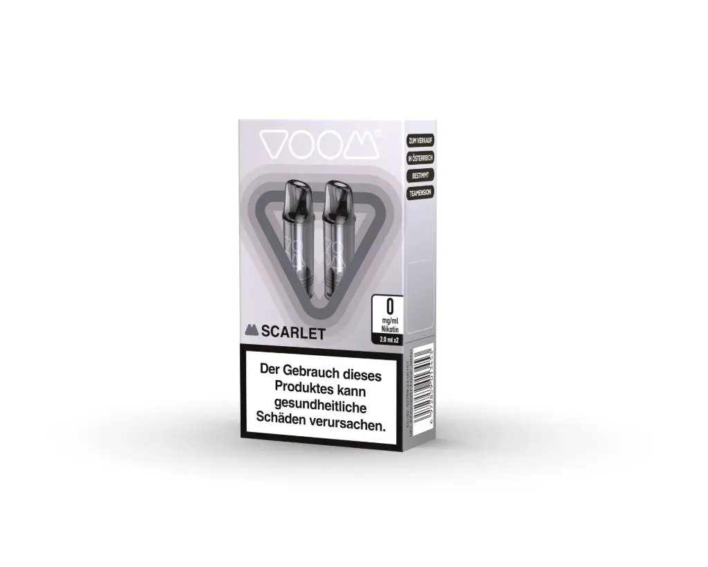 VOOM Pod Mesh SCARLET 0mg