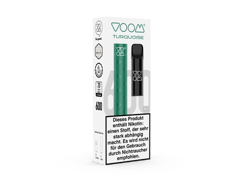 [G-VME20008] VOOM Pod Mi Turquoise 20mg 