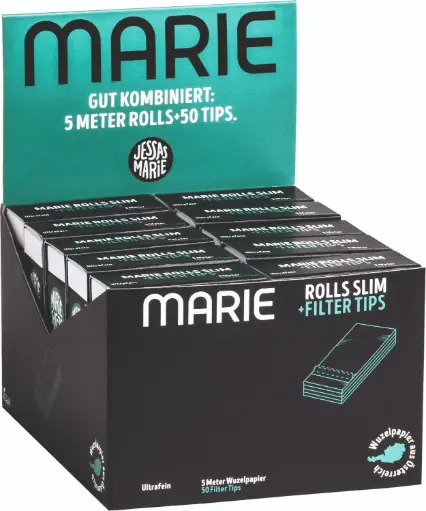 [411 438 147] MARIE Rolls Slim + Tips
