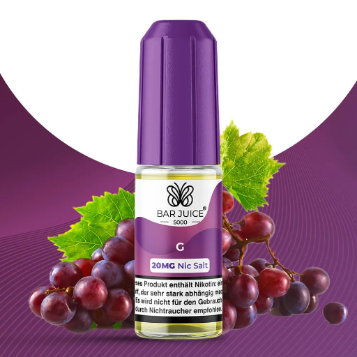 [BJ114] Bar Juice Liquids Grape (G) 20mg