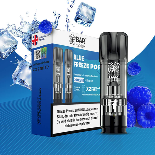 [G-BJP105] Bar Juice Pod Blue Freeze Pop 20mg