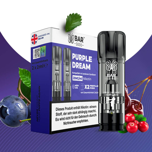 [G-BJP108] Bar Juice Pod Purple Dream 20mg