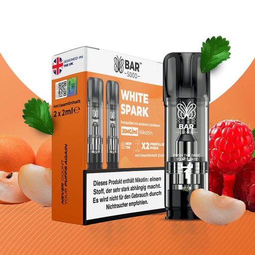 [G-BJP141] Bar Juice Pod White Spark 20mg